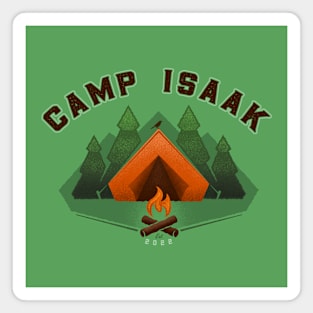 Camp Isaak (on green) Magnet